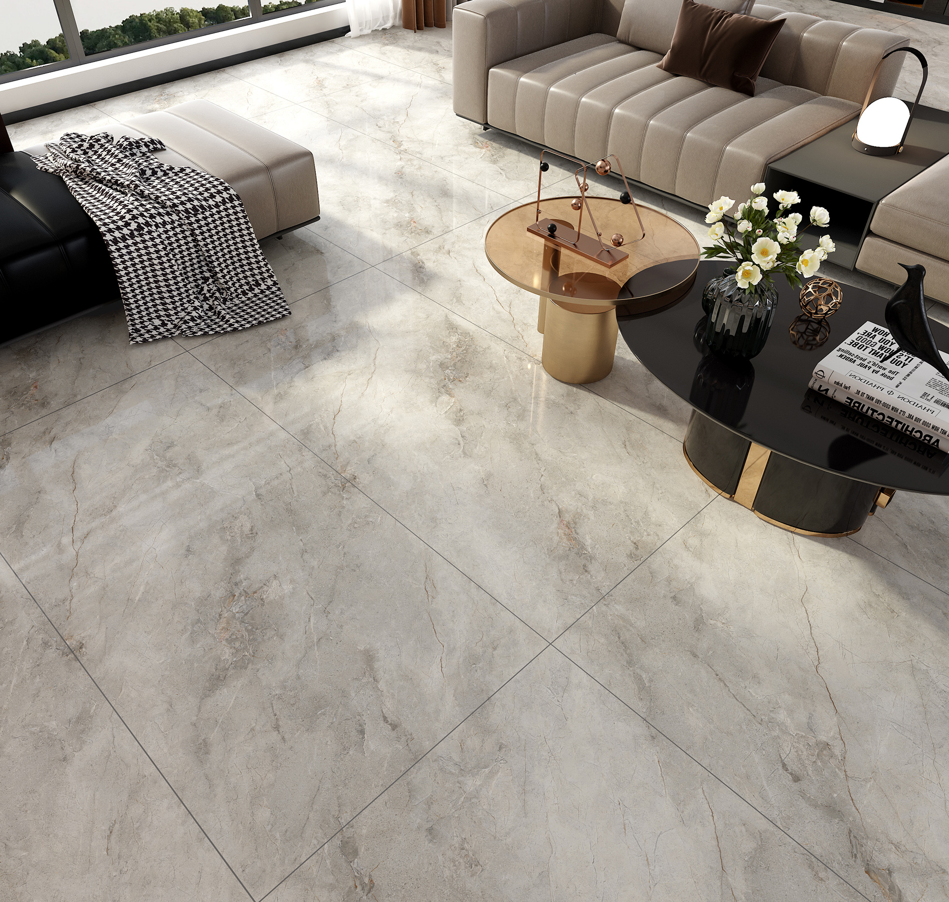 FTP15257魚肚灰（任意連紋）