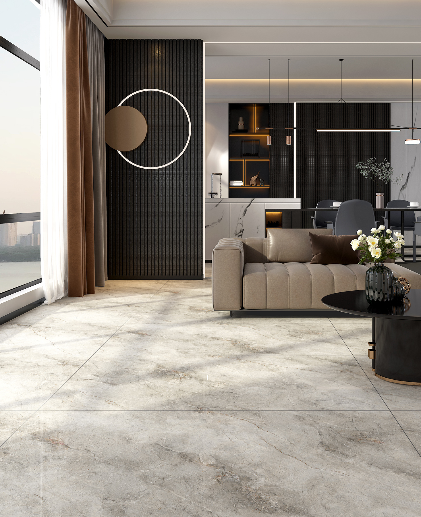 FTP15257魚肚灰（任意連紋）