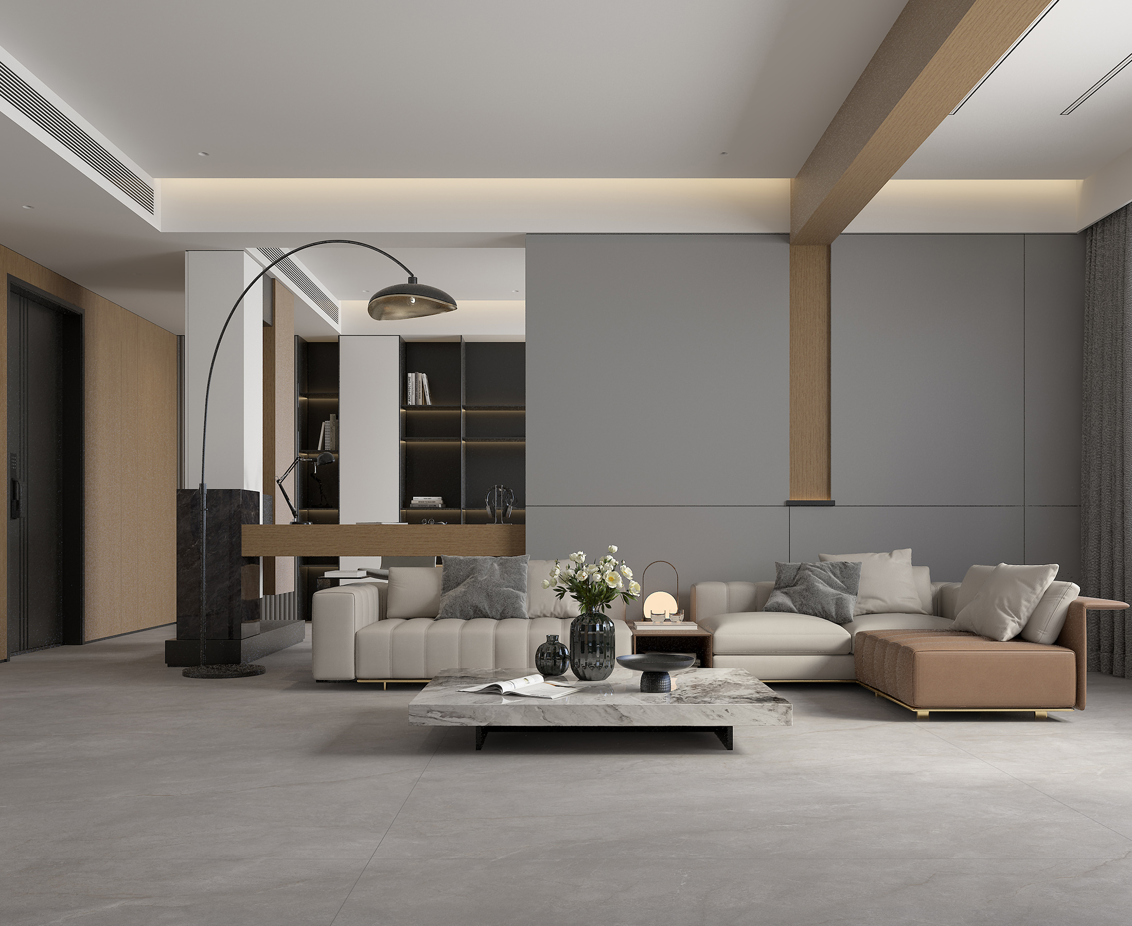 FTH18509安曼中灰（AB面）