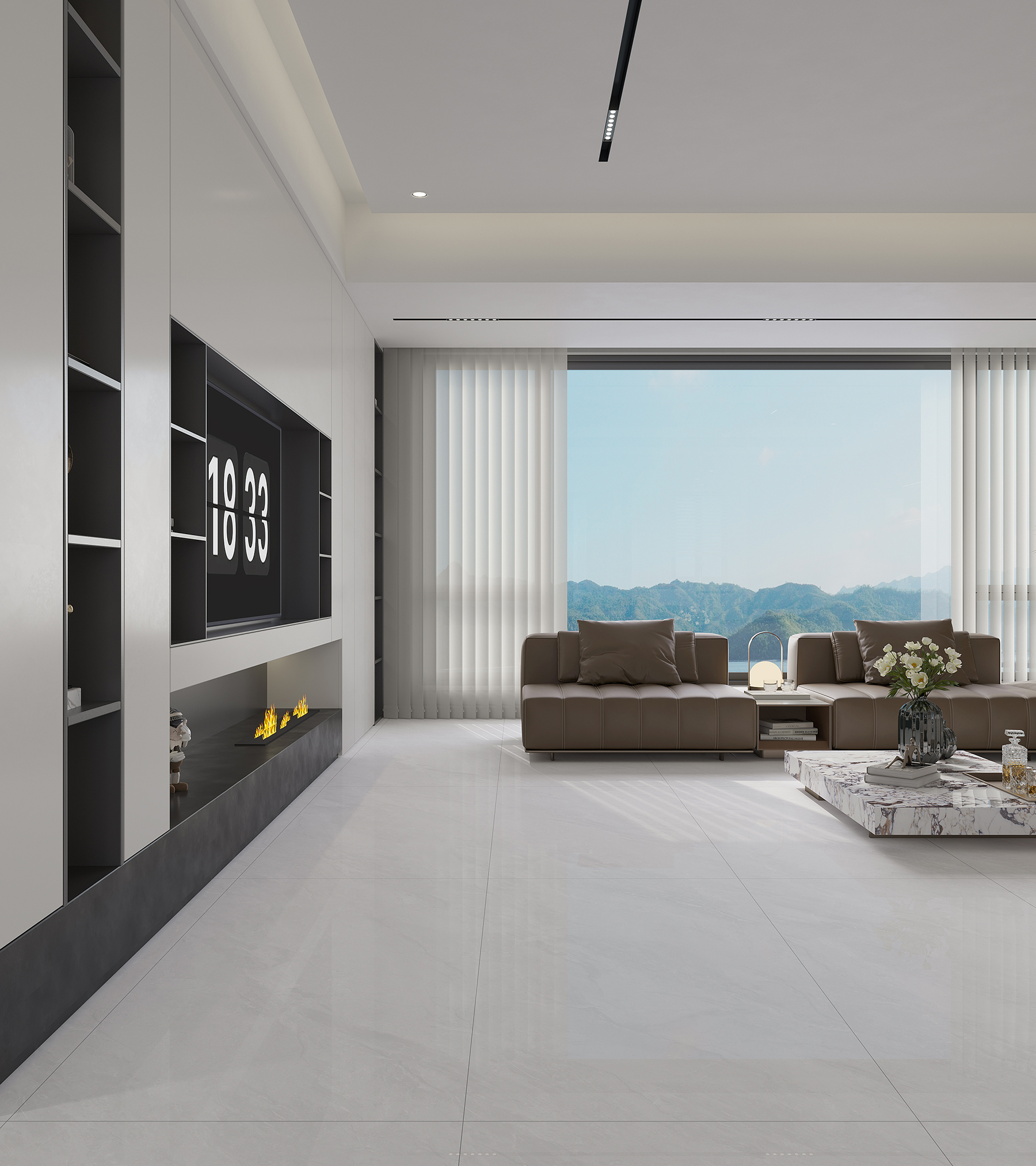 FTL15093浪琴淺灰（任意連紋）