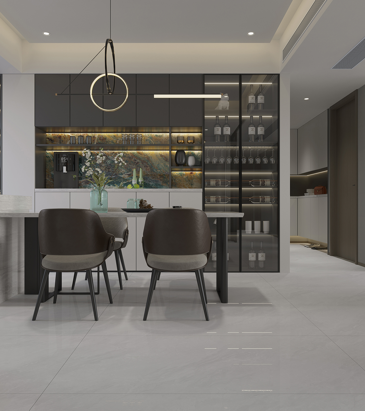 FTL15093浪琴淺灰（任意連紋）