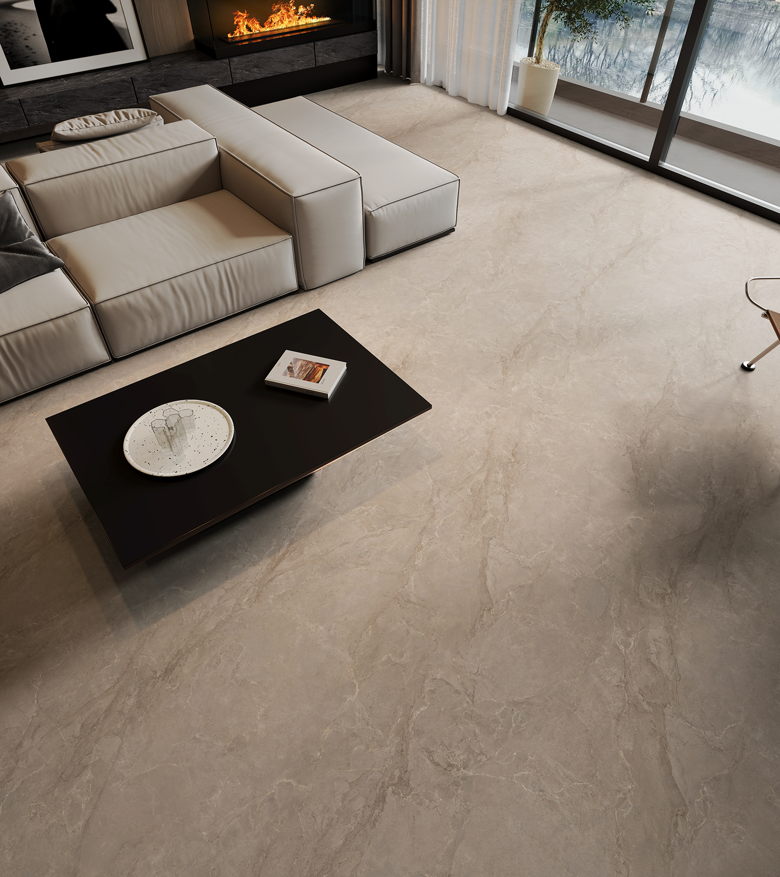 FTY15280凱曼棕（任意連紋）