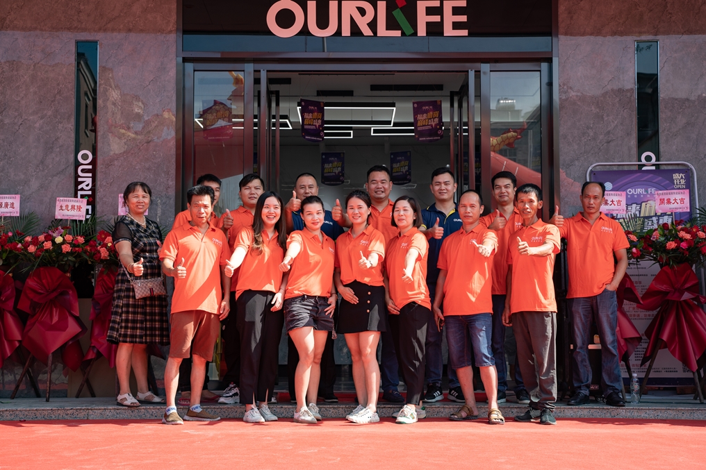 歐福萊陶瓷麻崗旗艦店新店開業收現百萬，燃爆全城！